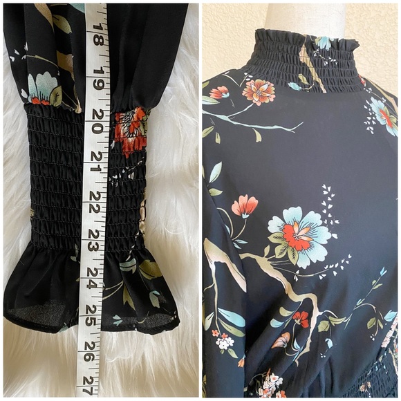 NANETTE LEPORE
Nanette MSRP $138 Floral Smocked High/low Dress Very Black sz 10 - Picture 14 of 16